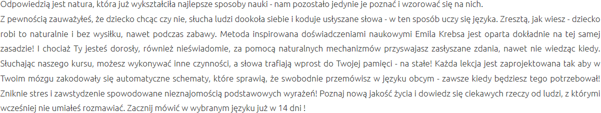 Efektywna Metoda Nauki Bielsko-Biała